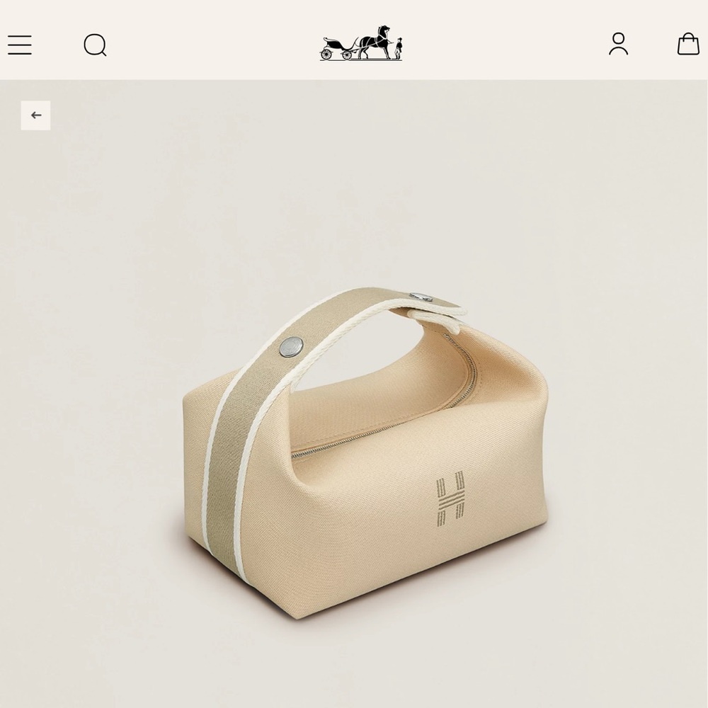 Hermes Bride-a-Brac case PM Naturel